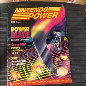 -Nintendo Power Magazine 23 Volume #23 Power Blade 1991 CGC Grade 9.6 MINT NES